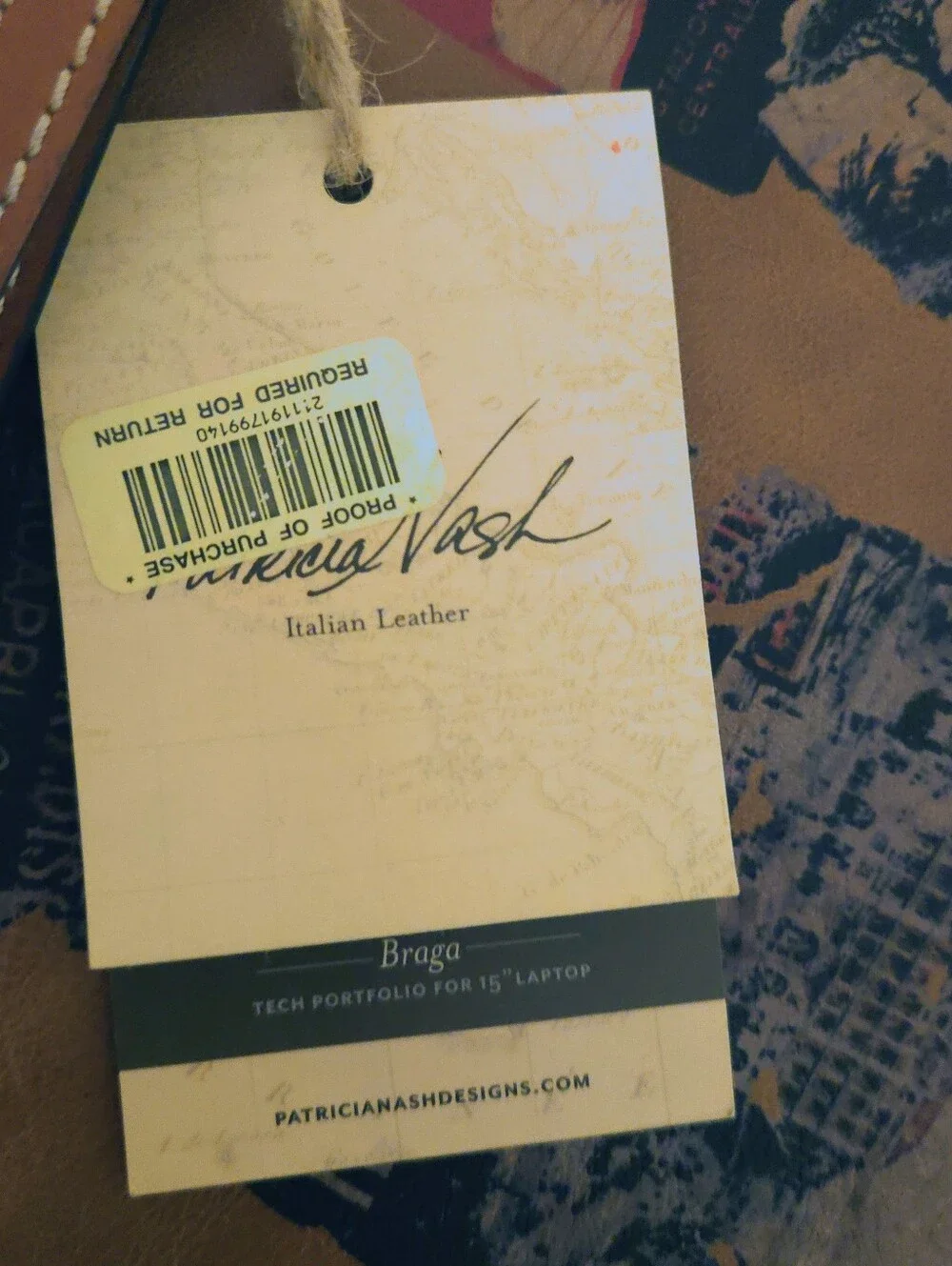 NWT Patricia Nash Braga Tech Portfolio